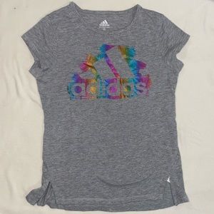Holographic Adidas tee